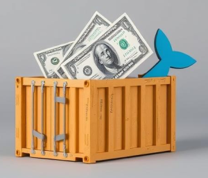 Subscription entitlement bootc details. Picture of container with whale tale and paper money