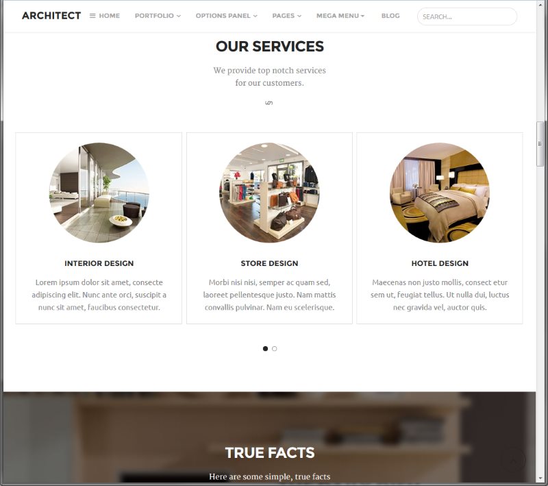 Best WordPress Themes Premium - Architect Theme